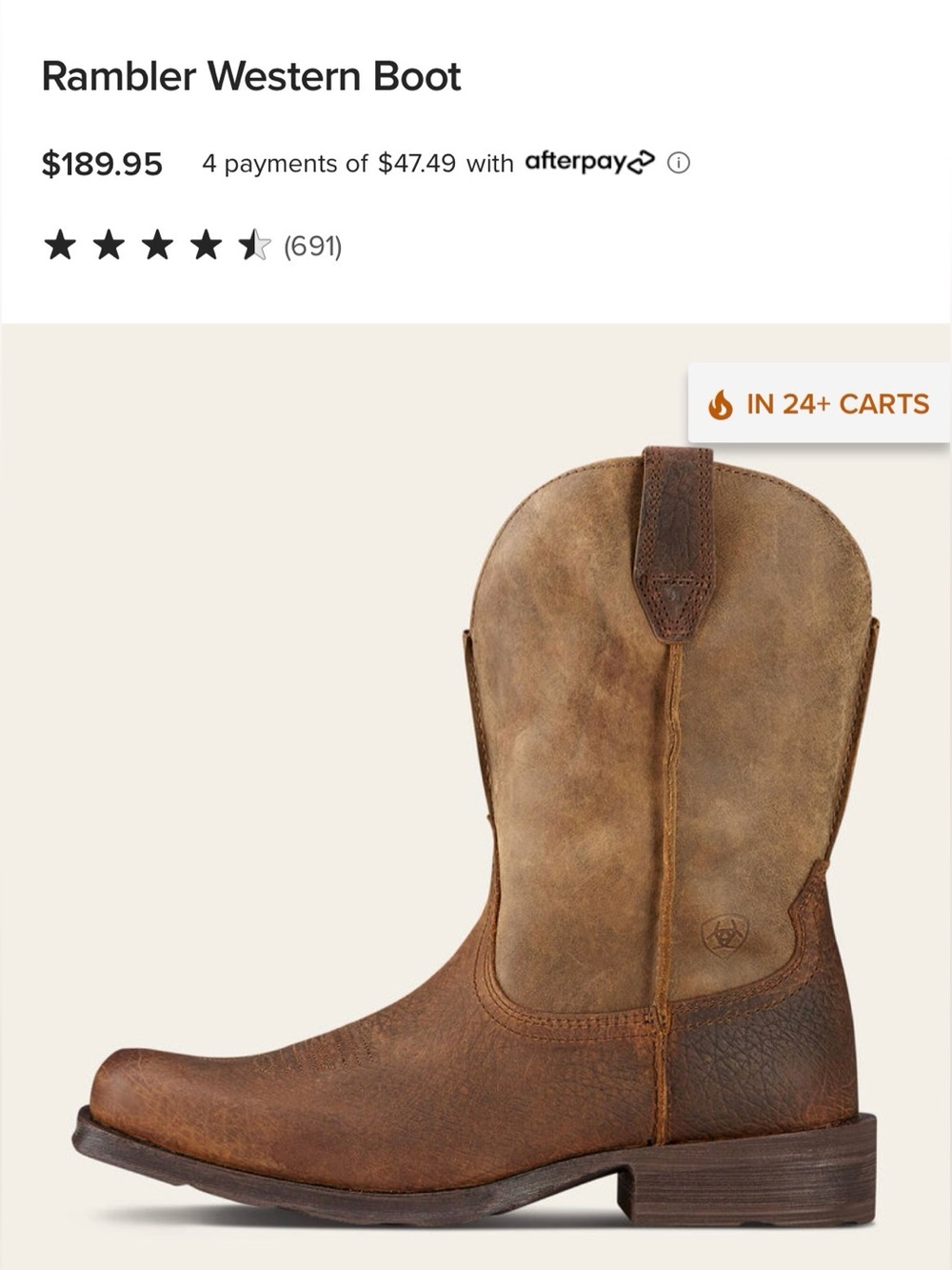 Ariat Western Boot